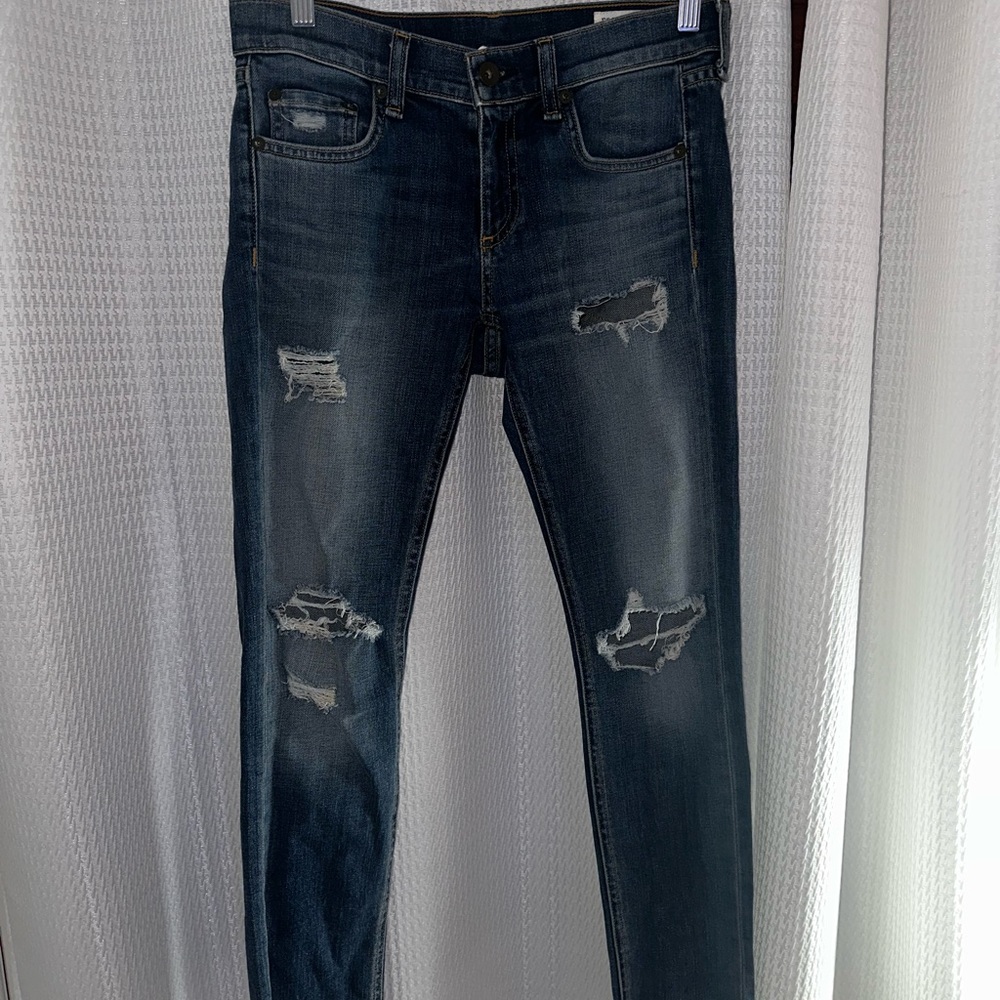 Rag and Bone Ripped Jeans